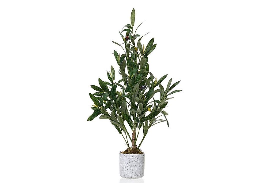 Kunstbaum Künstlicher Olivenbaum im Topf 60cm/120cm/135cm große Olivenbaum, günstig online kaufen