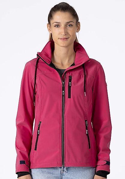 DEPROC Active Softshelljacke "DECORAH PEAK V WOMEN" mit abnehmbarer Kapuze günstig online kaufen
