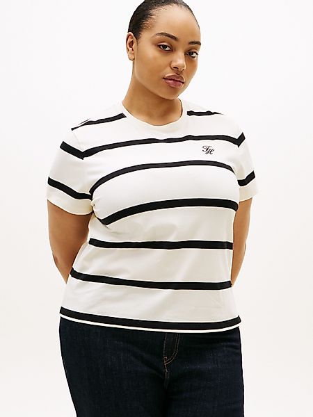 Tommy Hilfiger Curve Kurzarmshirt CRV TH günstig online kaufen