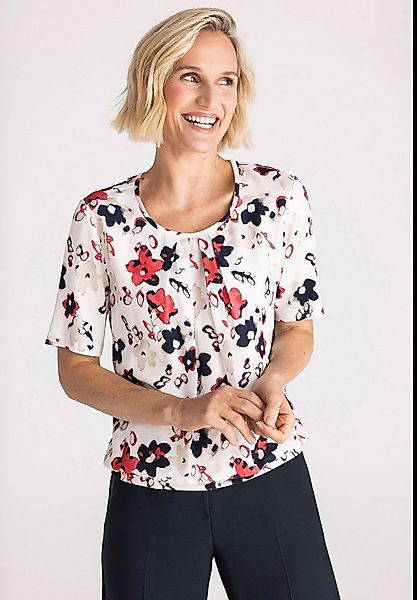 FRANK WALDER Blusenshirt mit sanfter Falte günstig online kaufen