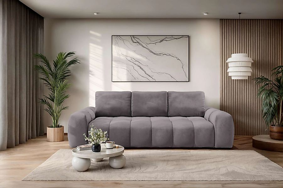 OTTO home 3-Sitzer "AZITA optionale Schlafsofa mit Bettkasten, Breite 253cm günstig online kaufen