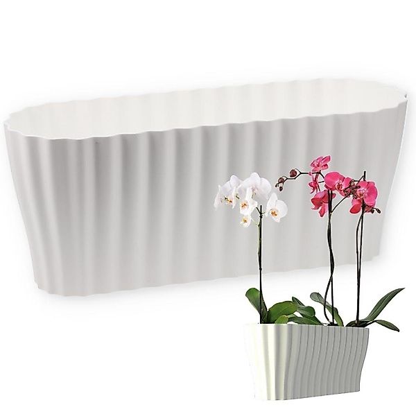 GarPet Blumentopf Orchideentopf Blumen Kasten Übertopf günstig online kaufen