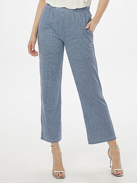 MIALUSSO Palazzohose Relaxhose mit abstraktem Muster mit abstraktem Muster günstig online kaufen