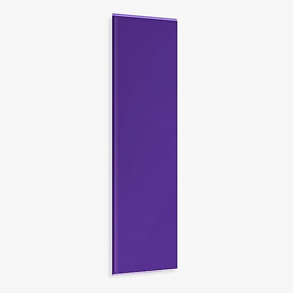 KARAT Glasboard Magnettafel Universal Einsetzbar Aubergine 20 x 60 cm günstig online kaufen