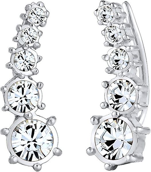 Elli Paar Ohrhänger Schmuck Geschenk Silber 925 Ohrringe, mit Glasstein günstig online kaufen