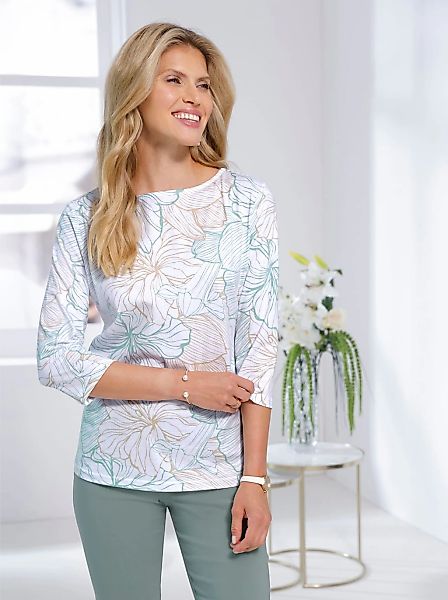 Classic Basics 3/4-Arm-Shirt "3/4-Arm-Shirt" 1 Stk. tlg. günstig online kaufen