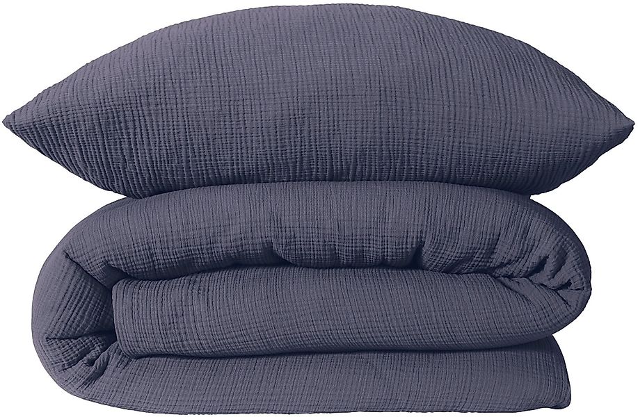 Schiesser Bettwäsche »Molly aus softer Musselin-Qualität in gedeckten, natü günstig online kaufen