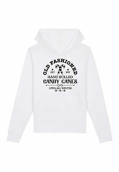 F4NT4STIC Kapuzenpullover "Cany Canes Retro Weihnachten Sign", Premium Qual günstig online kaufen