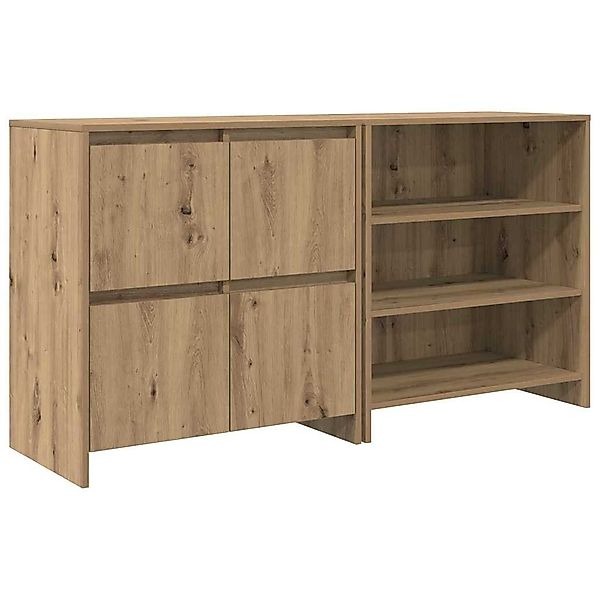 vidaXL Sideboard Sideboards 2 pcs Eiche günstig online kaufen