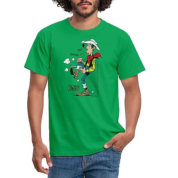 Spreadshirt T-Shirt Lucky Luke Poor Lonesome günstig online kaufen