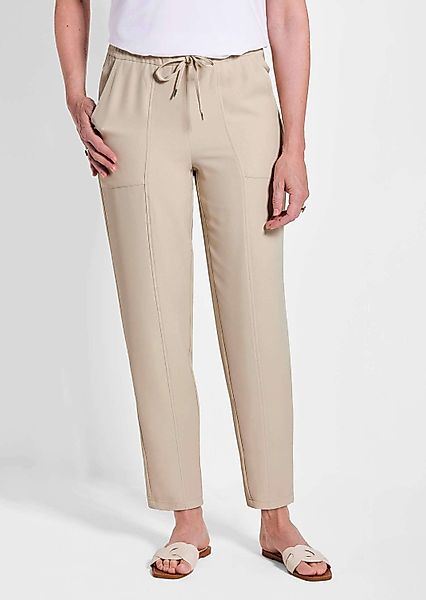 GOLDNER Schlupfhose Kurzgröße: Braune Cargo-Schlupfhose SARA günstig online kaufen