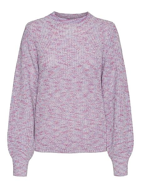 VERO MODA High Neck Pullover Damen Violett günstig online kaufen