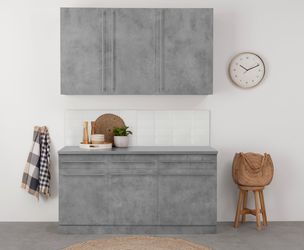 wiho Küchen Pantryküche Chicago, ohne E-Geräte, günstig online kaufen
