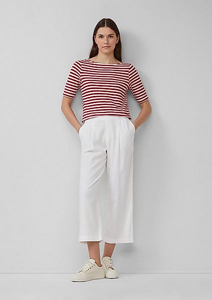 s.Oliver Culotte Hose Culotte aus Leinenmix im Relaxed Fit günstig online kaufen