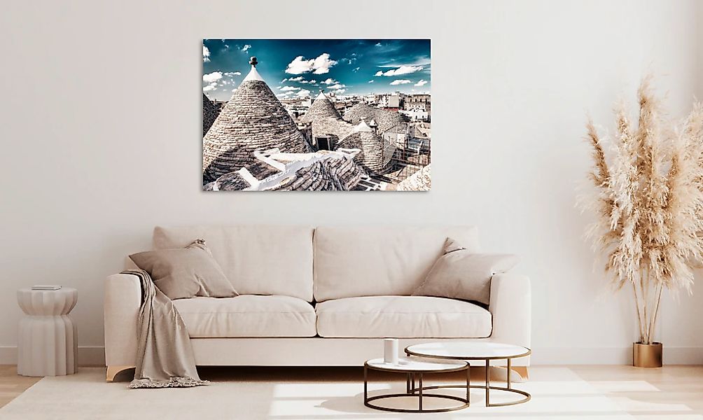 queence Acrylglasbild "Ellos" Himmel  Italien  Landschaft  Stadt 1 Stk. tlg günstig online kaufen