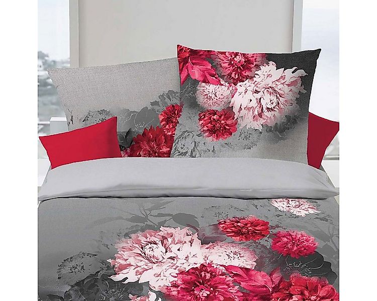 TRAUMSCHLAF Bettwäsche Flamenco, Biber, 2 teilig, flauschig weiche Biber Qu günstig online kaufen