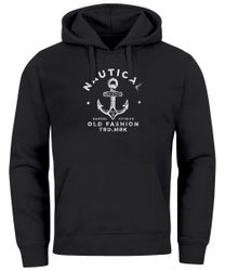 Neverless Hoodie Hoodie Herren Anker Motiv günstig online kaufen