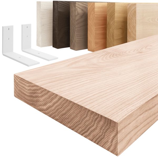 LAMO Manufaktur Wandregal Holz Gerade, Regal günstig online kaufen