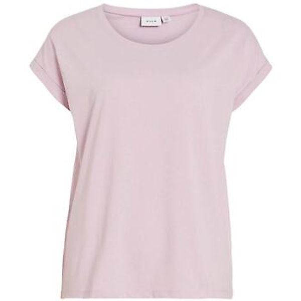 Vila Rundhalsshirt "VIDREAMERS NEW PURE T-SHIRT/SU-NOOS", Basic Damen-T-Shi günstig online kaufen