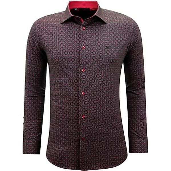 Gentile Bellini  Hemdbluse Hemd Print Langarm Slim günstig online kaufen