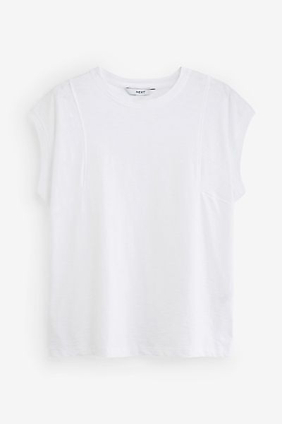 Next T-Shirt T-Shirt mit Rundhalsausschnitt, Kurzgröße günstig online kaufen