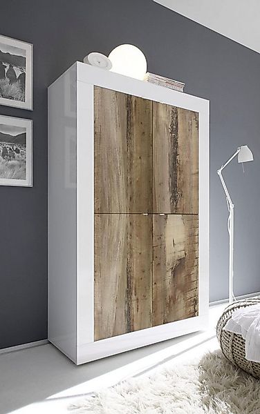 INOSIGN Highboard Basic Höhe 162 cm, Breite 102 cm, Kommode 4 Türen, Hochko günstig online kaufen