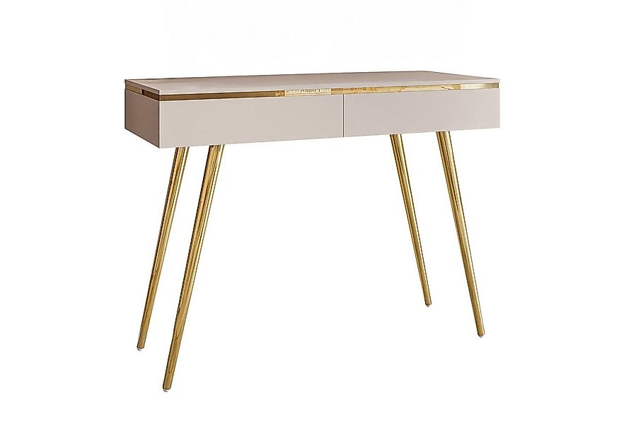 Lookway Konsolentisch AURORA-S Konsole mit Schubladen Kaschmir Stehend günstig online kaufen