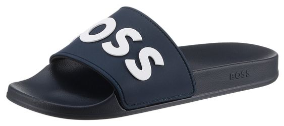 BOSS Kirk Slide Badepantolette, Sommerschuh, Poolslides, günstig online kaufen