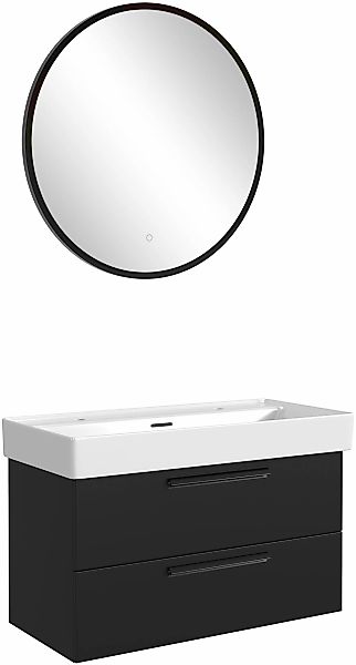 welltime Badmöbel-Set "SALVADA, 2tlg-Set, gedämpfte Scharniere, Softclose, günstig online kaufen