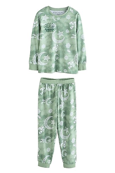 Next Pyjama Relaxed Fit Schlafanzug aus günstig online kaufen