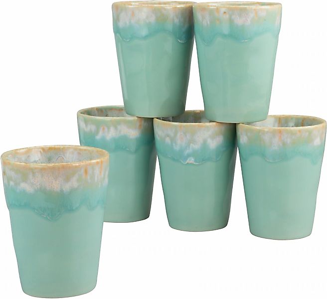 CreaTable Becher "Kaffeebecher Gespresso" 36 cl, Tassen Set, 6-teilig, Made günstig online kaufen