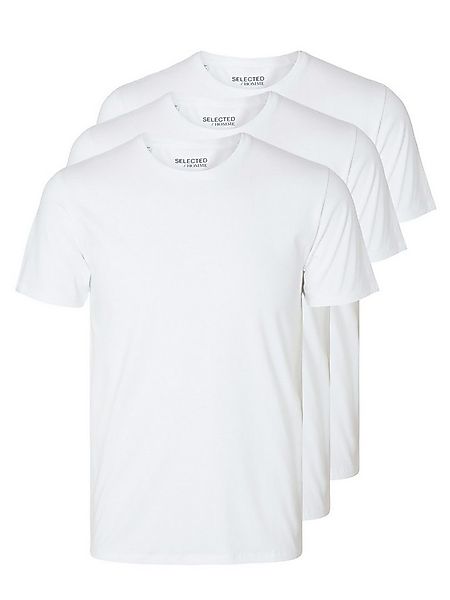 Selected T-Shirt SLHROLAND SS O-NECK TEE 3-PACK NOOS günstig online kaufen