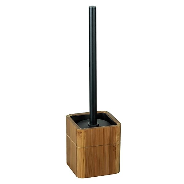 Wenko Bürstenbehälter WC-Garnitur Serro Ø 10 cm x 37 cm  FSC® günstig online kaufen