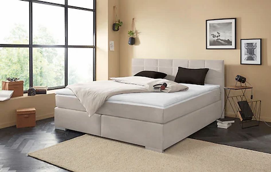 COTTA Boxspringbett "Simba" wahlweise mit oder ohne Matratze und Topper bes günstig online kaufen