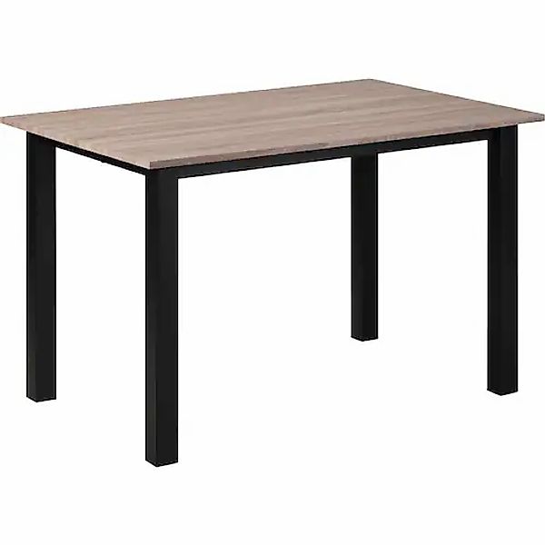 OTTO home Esstisch »Babetta« schwarzes pulverbeschichtetes Metallgestell, v günstig online kaufen