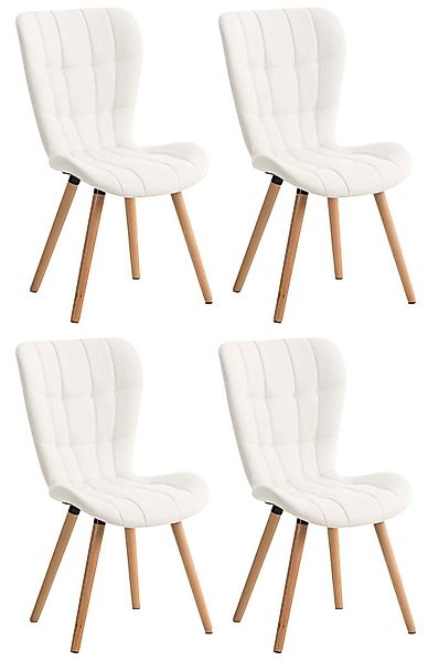 CLP Esszimmerstuhl Elda Kunstleder (4er Set), günstig online kaufen