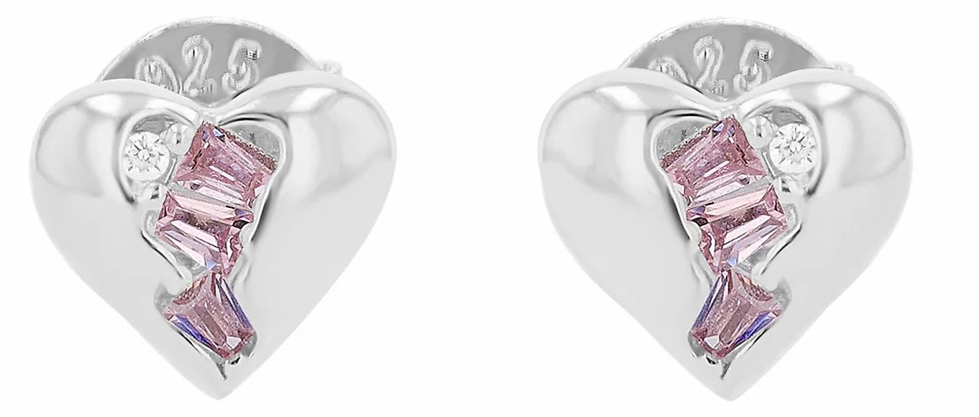 Adelia´s Paar Ohrhänger "Damen Ohrringe – Ohrstecker aus 925 Silber mit Zir günstig online kaufen
