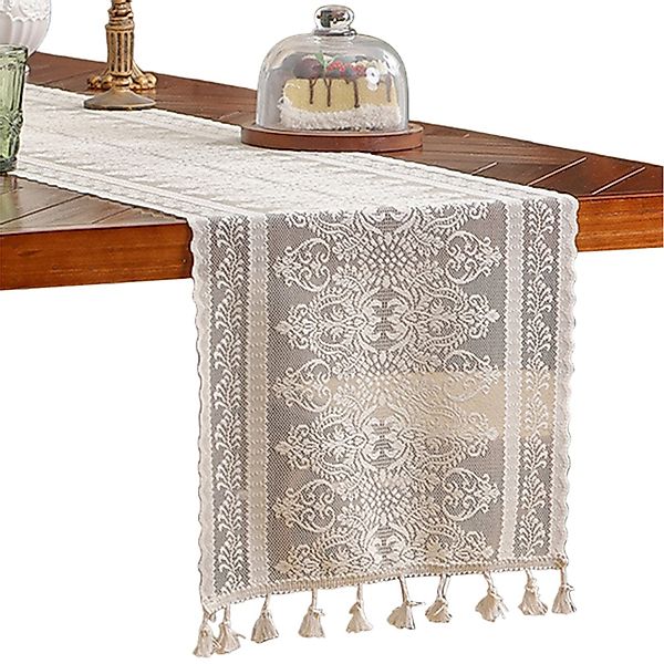 Refttenw Tischläufer Boho Tischläufer Vintage mit günstig online kaufen