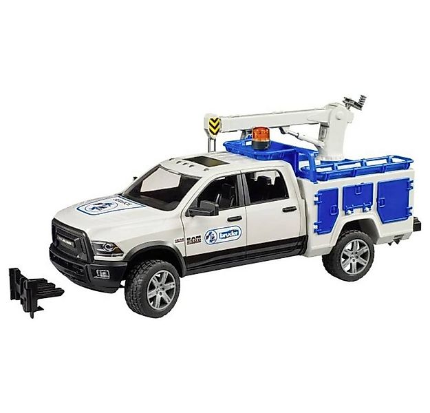 Bruder® Spielzeug-Auto RAM 2500 Service Truck mit Kran und Rundumleuchte 02 günstig online kaufen