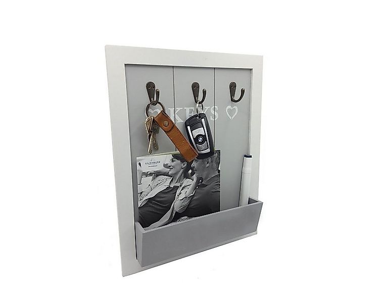 LB H&F Lilienburg Schlüsselbrett Schlüsselbrett Keys Holz mit Briefablage B günstig online kaufen