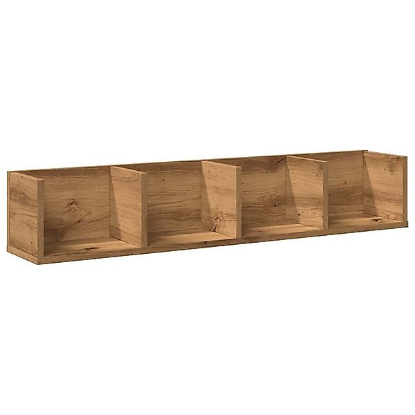 vidaXL Regal CD-Wandregal Artisan-Eiche 100x18x18 cm günstig online kaufen