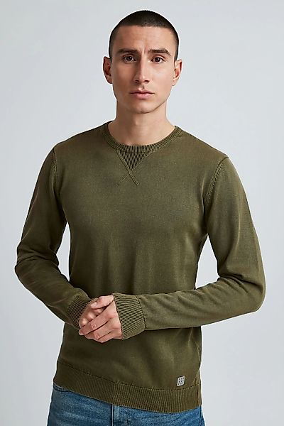 Blend Rundhalspullover "BHPullover", Stilvoller Feinstrick-Pullover mit Run günstig online kaufen