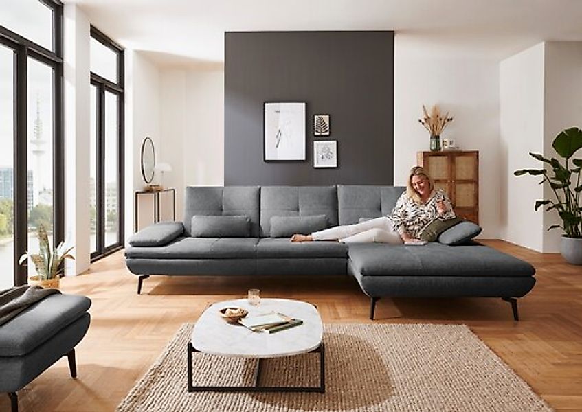 Die PlanBar Ecksofa »MP-IN23002 L-Form« wahlweise mit Armteil- und Sitztief günstig online kaufen