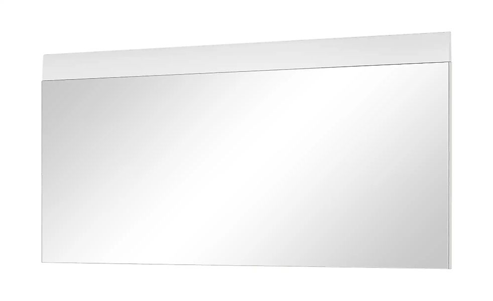 uno Spiegel 134 x 63 cm Akzent ¦ weiß ¦ MDF ¦ Maße (cm): B: 134 H: 63 T: 3. günstig online kaufen