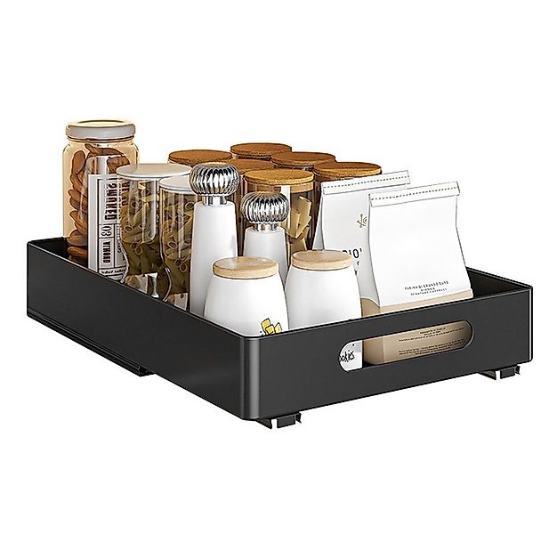 GarveeMore Küchenorganizer-Set Ausziehbare Schublade Küche, Teleskopschubla günstig online kaufen