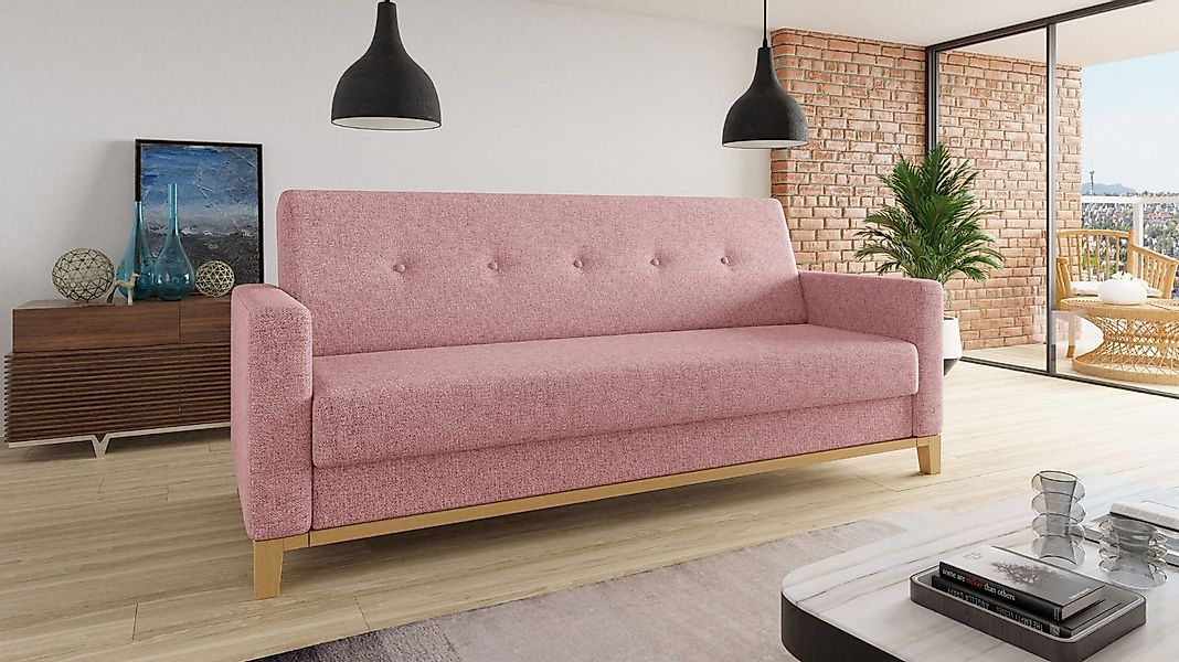 Sofnet Schlafsofa Wood, mit Schlaffunktion und günstig online kaufen