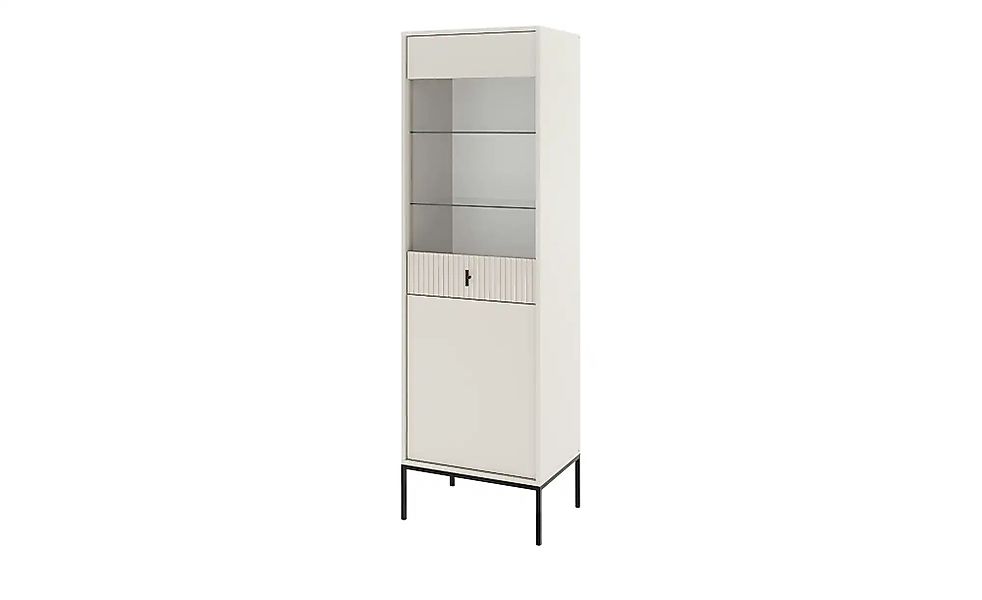 Vitrine  Maglione ¦ beige ¦ Maße (cm): B: 53,9 H: 175 T: 39.0 Schränke > Vi günstig online kaufen