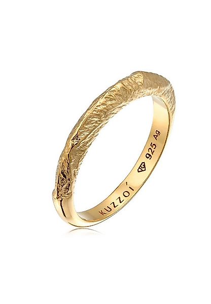 Kuzzoi Silberring Herren Bandring Schmal Used Vintage 925 Silber günstig online kaufen