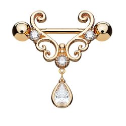 Taffstyle Intimpiercing Intim Brustpiercing Schild Tribal günstig online kaufen