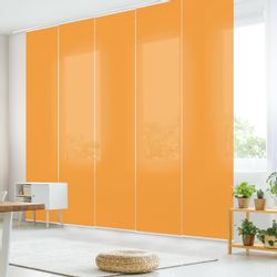 Bilderdepot24 Schiebegardine modern Flächenvorhang blickdicht Mango günstig online kaufen
